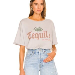 The Laundry Room Tequila short sleeve oversized graphic T shirt
